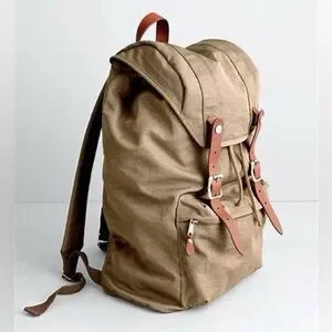 J. Crew | Bags | J Crew Harwick Tan Backpack With Brown  display picture 1